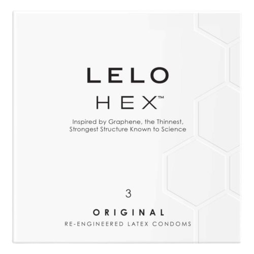 LELO Hex Original - luxus óvszer (3 db) 